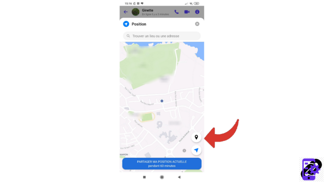 How to send your position on Messenger?
