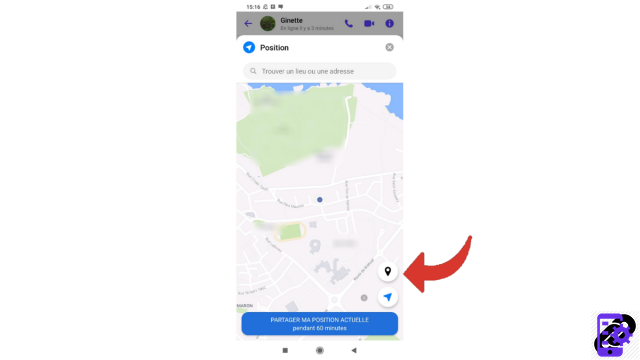 Como enviar sua posição no Messenger?