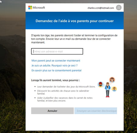 Windows 10 parental controls: activate protection