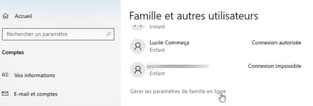 Windows 10 parental controls: activate protection