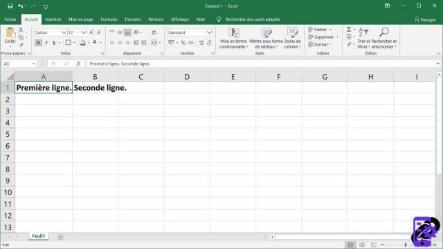 Como fazer uma quebra de linha em uma célula no Excel?