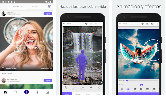 Les meilleures applications pour faire bouger les photos