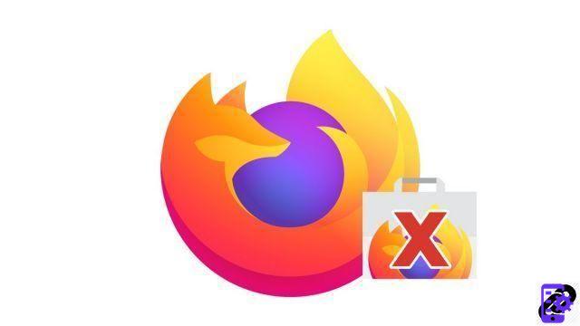 How to remove an extension on Firefox?