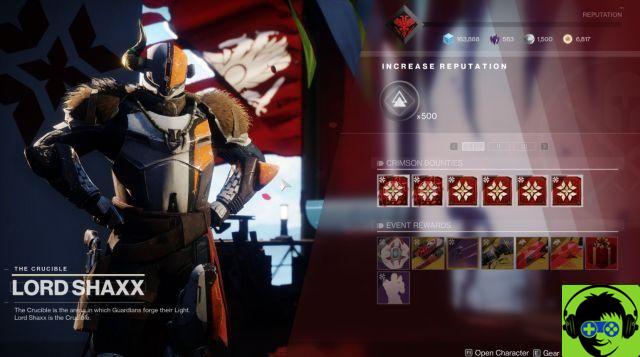 Everything you need to know about Crimson Days in Destiny 2