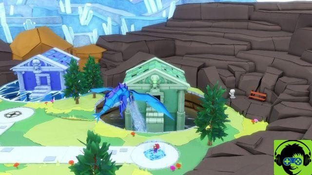 Paper Mario: O rei do origami - Os 3 orbes sagrados | Passo a passo da Diamond Island