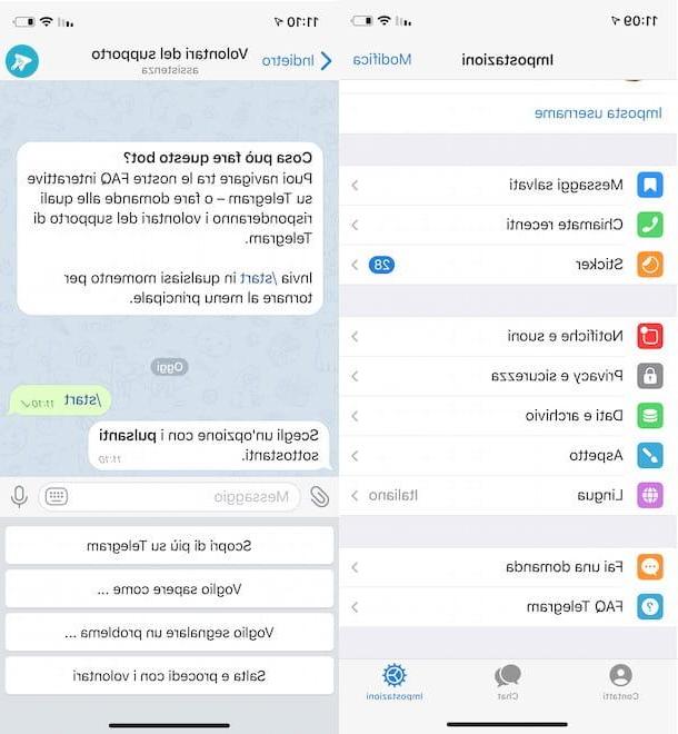 Come fare chat anonime su Telegram