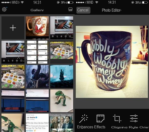 App para editar fotos do iPhone