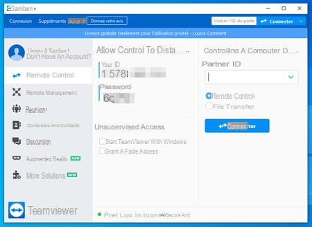 TeamViewer free: how to use remote control