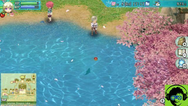 How does fishing work in Rune Factory 4?