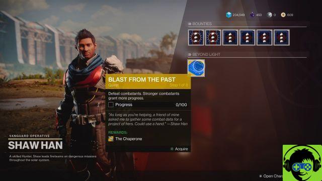 Destiny 2 Beyond Light - Cómo desbloquear una escopeta de acompañante exótica