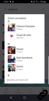 How do I add a song to a playlist on Deezer?