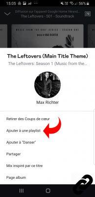 How do I add a song to a playlist on Deezer?