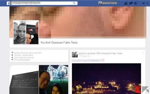 Facebook, how to check the relationships between two profiles