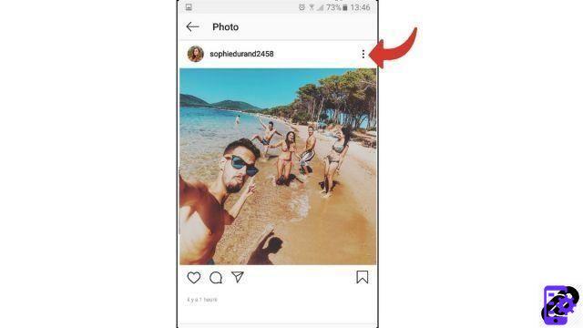 Como faço para excluir uma postagem no Instagram?