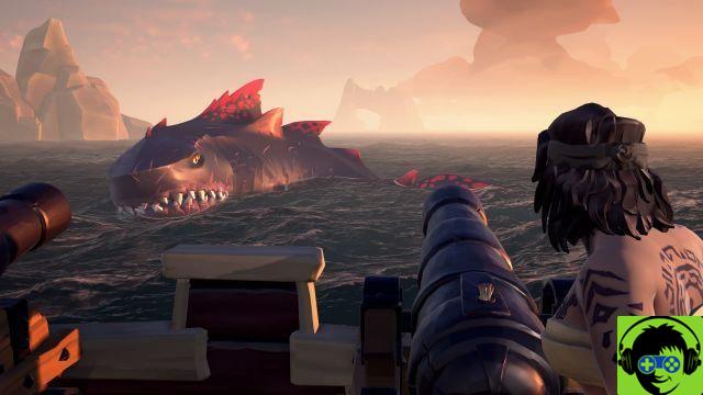 Cómo convocar y encontrar al Megalodon en Sea of ​​Thieves