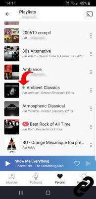 ¿Cómo usar el modo sin conexión en Deezer?