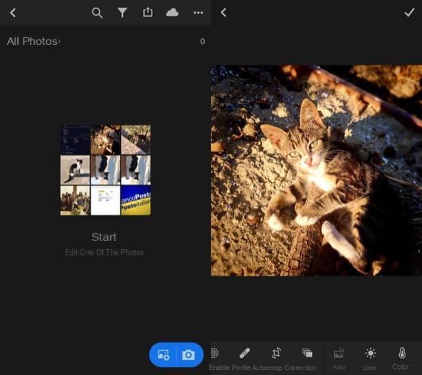 How to retouch photos on mobile