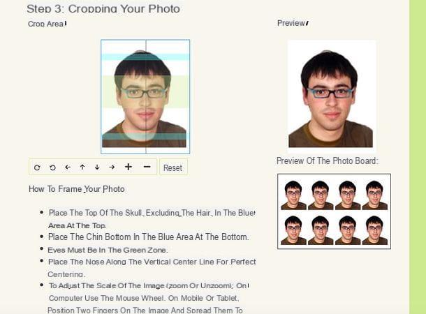 Cómo crear fotos de pasaporte