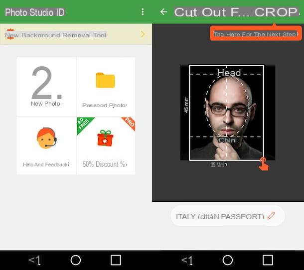 How to create passport photos