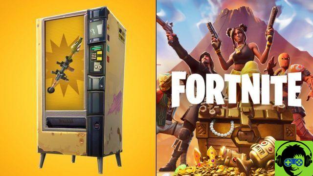 Guía Fortnite: Ubicación de las Máquinas Expendedoras