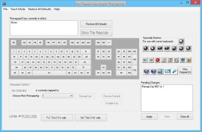 How to remap keyboard keys in Windows