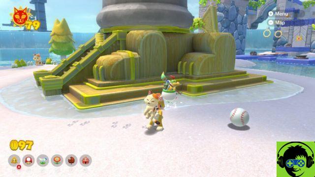 Super Mario 3D World: Fúria de Bowser - Todas as localizações de gatinhos perdidos | Daisy Cat Quest Guide