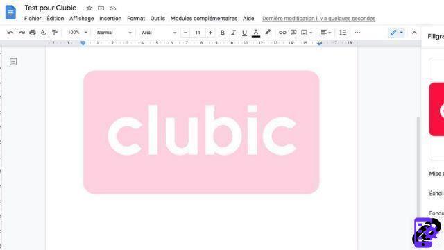 Você pode adicionar uma marca d'água em um Google Docs