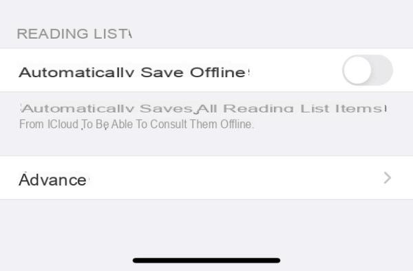 How to save Safari “reading list” offline on iPhone