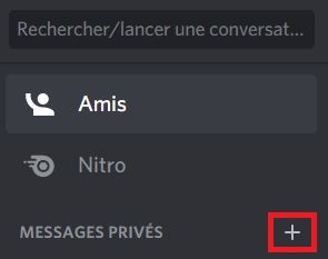How do I create a private group on Discord?