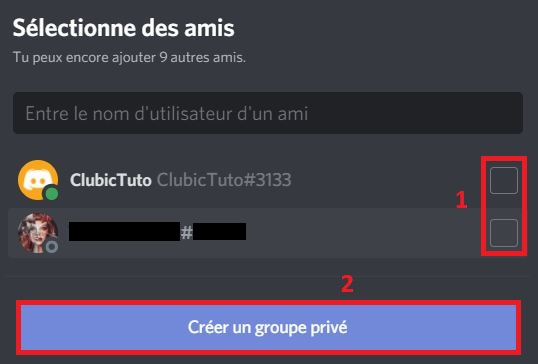 Como faço para criar um grupo privado no Discord?