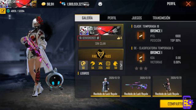 Comment définir une photo de profil sur Free Fire