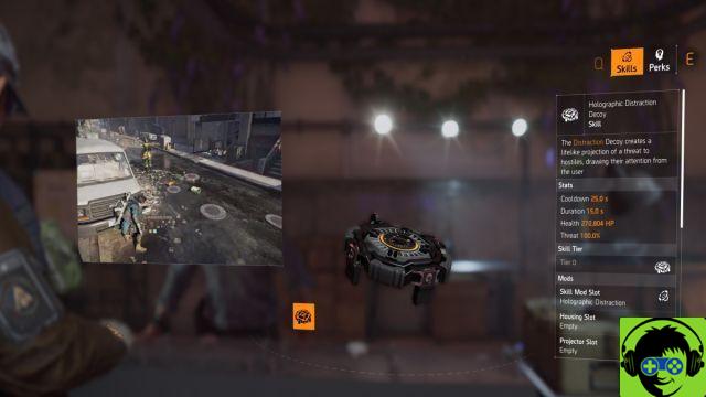 Cómo conseguir la habilidad de señuelo en The Division 2