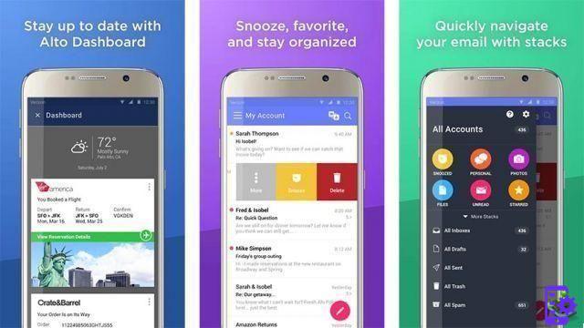Las 10 mejores aplicaciones de correo para Android