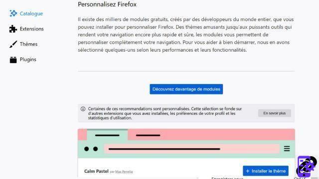 Como instalar um tema no Firefox?