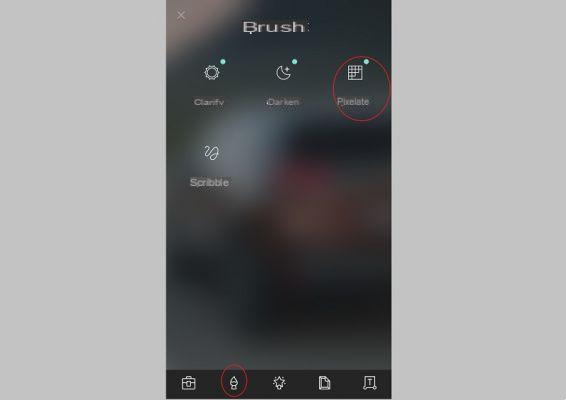 How to blur all or part of a photo