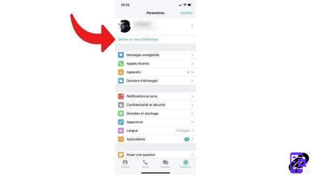 How to create a username on Telegram?