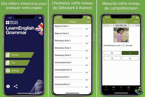 10 migliori app di grammatica inglese per iPhone