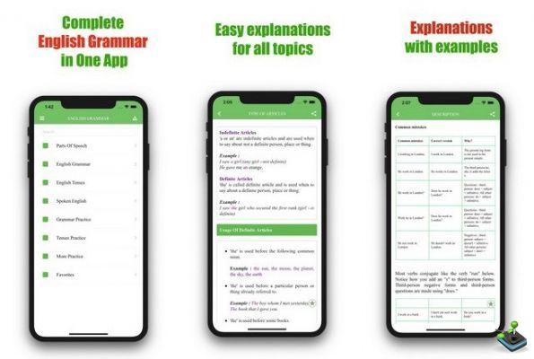 10 melhores aplicativos de gramática inglesa para iPhone