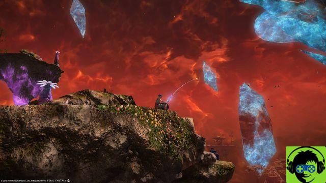 Quais são os melhores lugares para pescar em Diadema em Final Fantasy XIV