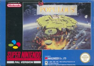 Populous SNES senha dos mundos