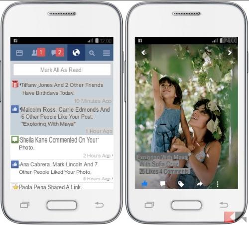 Facebook Lite: save battery on Android