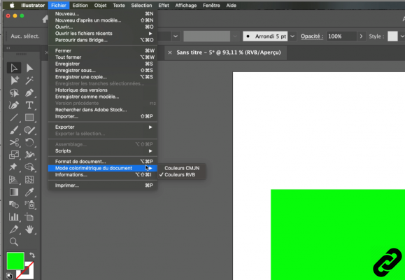 How to convert your RGB document to CMYK in Illustrator?