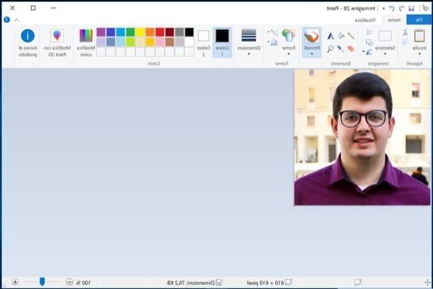 Come modificare le foto con Paint