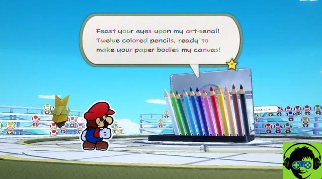 Boss lutas em Paper Mario: o Origami King e como eles funcionam?