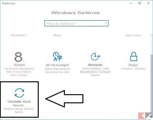 Copia de seguridad y restauración de archivos en Windows 10