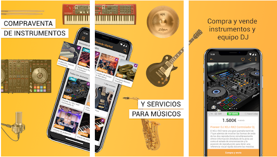 Les meilleures applications pour vendre des instruments de musique