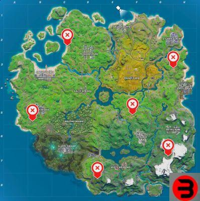 Fortnite Chapter 2 - Guide on where to find EGO outposts
