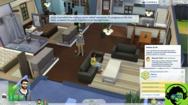 How to complete the tutorial in Sims 4 on PS4