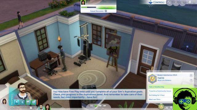 Como completar o tutorial em Sims 4 no PS4