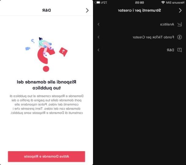 Come fare domande su TikTok